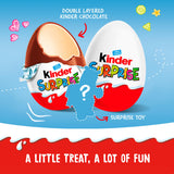 Kinder Surprise milk chocolate egg 20g, UK version