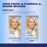 Clairol Nice'N Easy permanent hair dye in Beach Blonde SB1 - British product