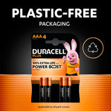 Duracell Powerboost Plus AAA batteries pack 16 - British product