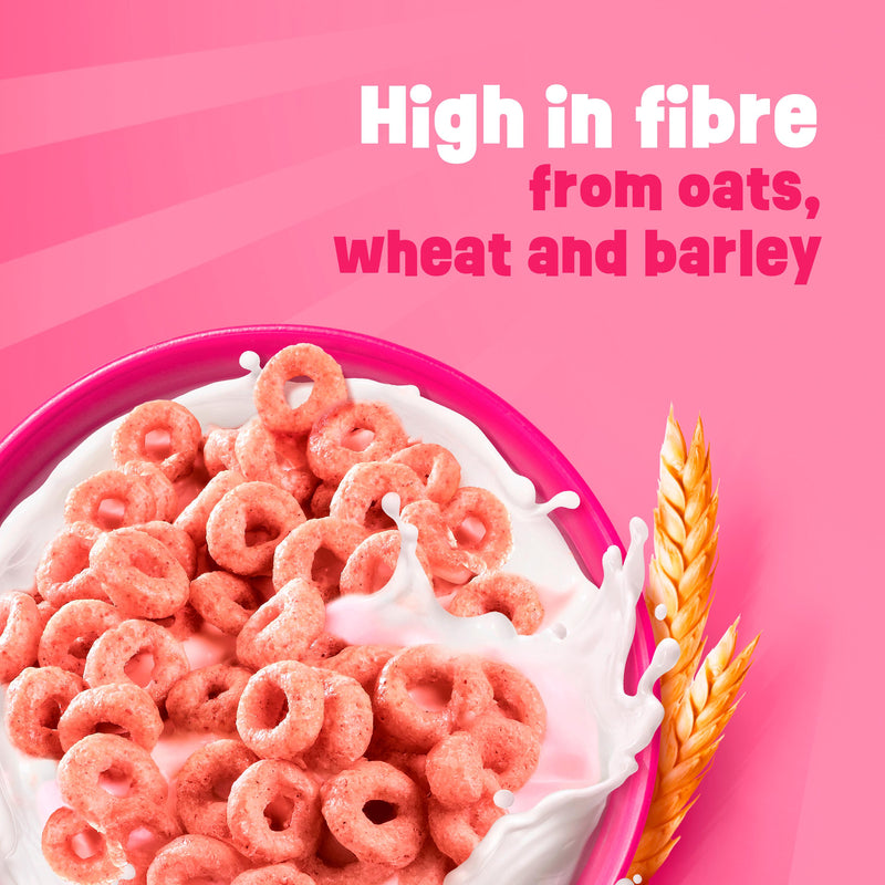 Nestle Cheerios Very Berry Cereal 435g, imported from the UK