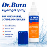 Dr. Burn Hydrogel Burn Spray 125ml, imported from the UK
