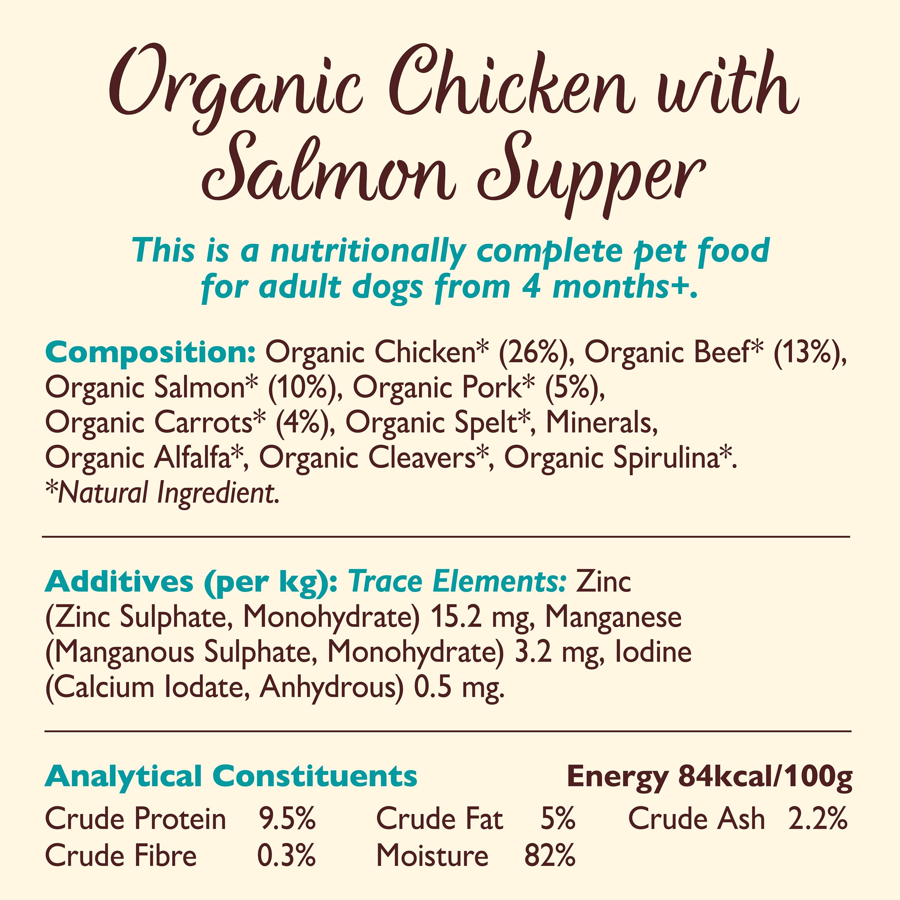 Lily's Kitchen organic dog food multipack 10x150g, imported from the UK