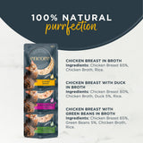 Encore Chicken Selection natural cat food pouches 5x50g - British product