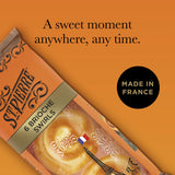St Pierre brioche swirls vanilla custard 6 pack (British brand)