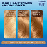 Clairol Nice'N Easy hair dye Ultra Light Cool Summer Blonde (British brand)