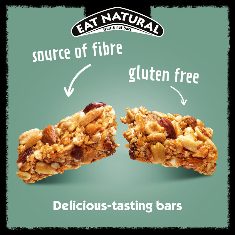Eat Natural protein bar peanuts almonds salted caramel 3x40g - British product