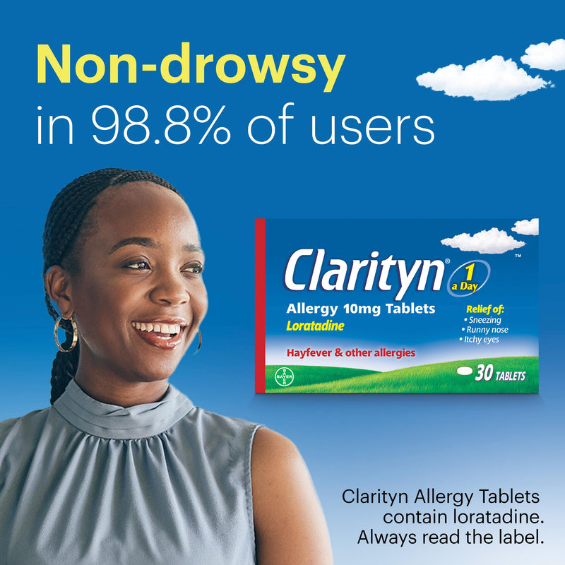 Clarityn Allergy Relief Tablets 30 tablets, UK version