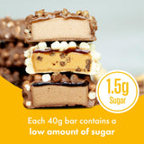 FULFIL Chocolate Peanut & Caramel flavour protein bar 3x40g, UK version