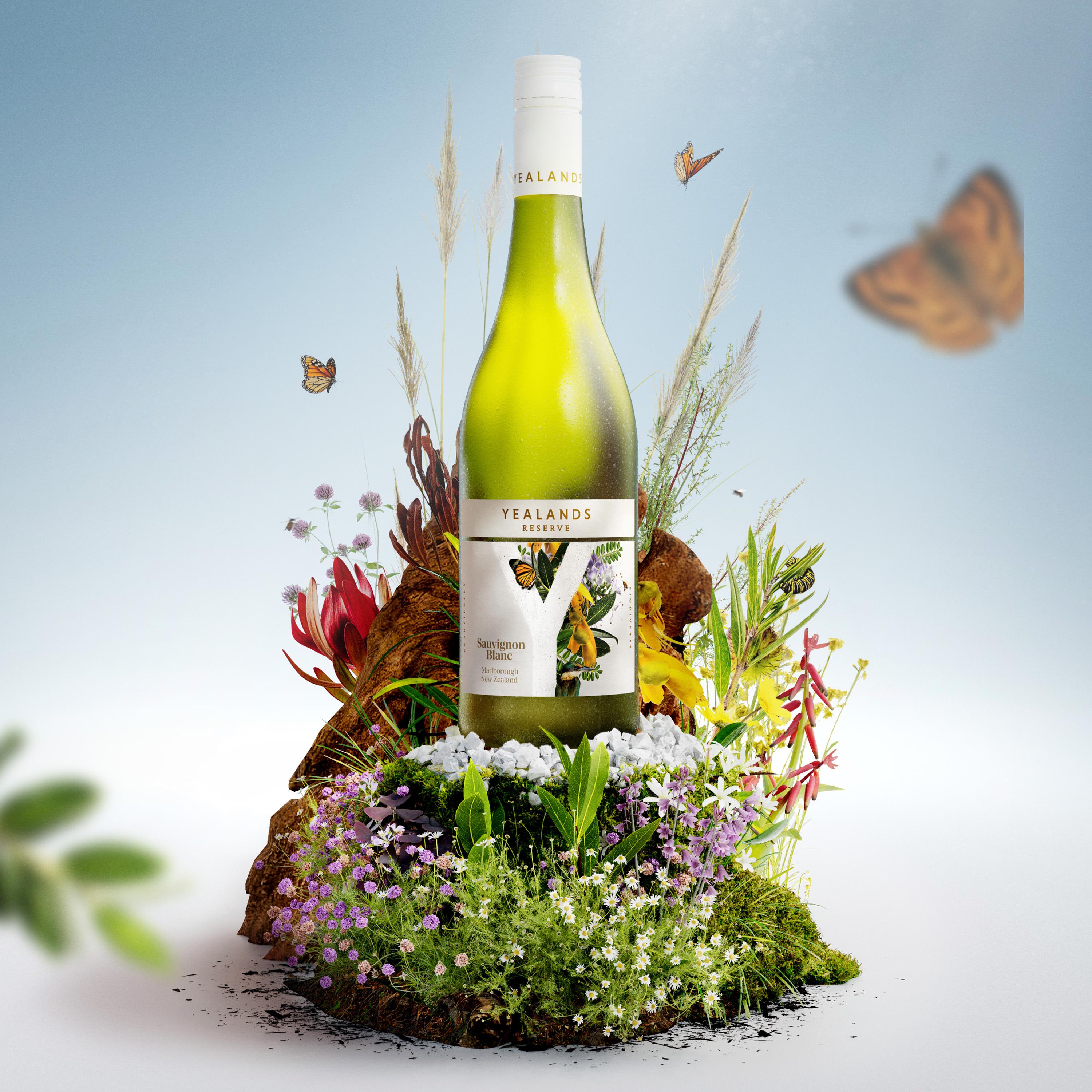 Yealands Sauvignon Blanc white wine 75cl imported from the UK