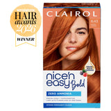 Clairol Nice'N Easy 6.43 Sunset Copper permanent hair dye, UK version