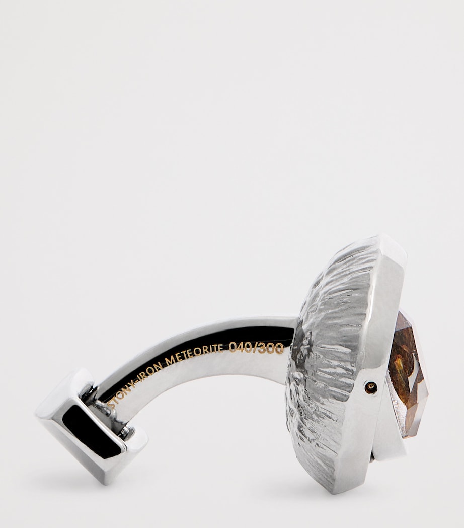 Tateossian meteorite cufflinks - British product
