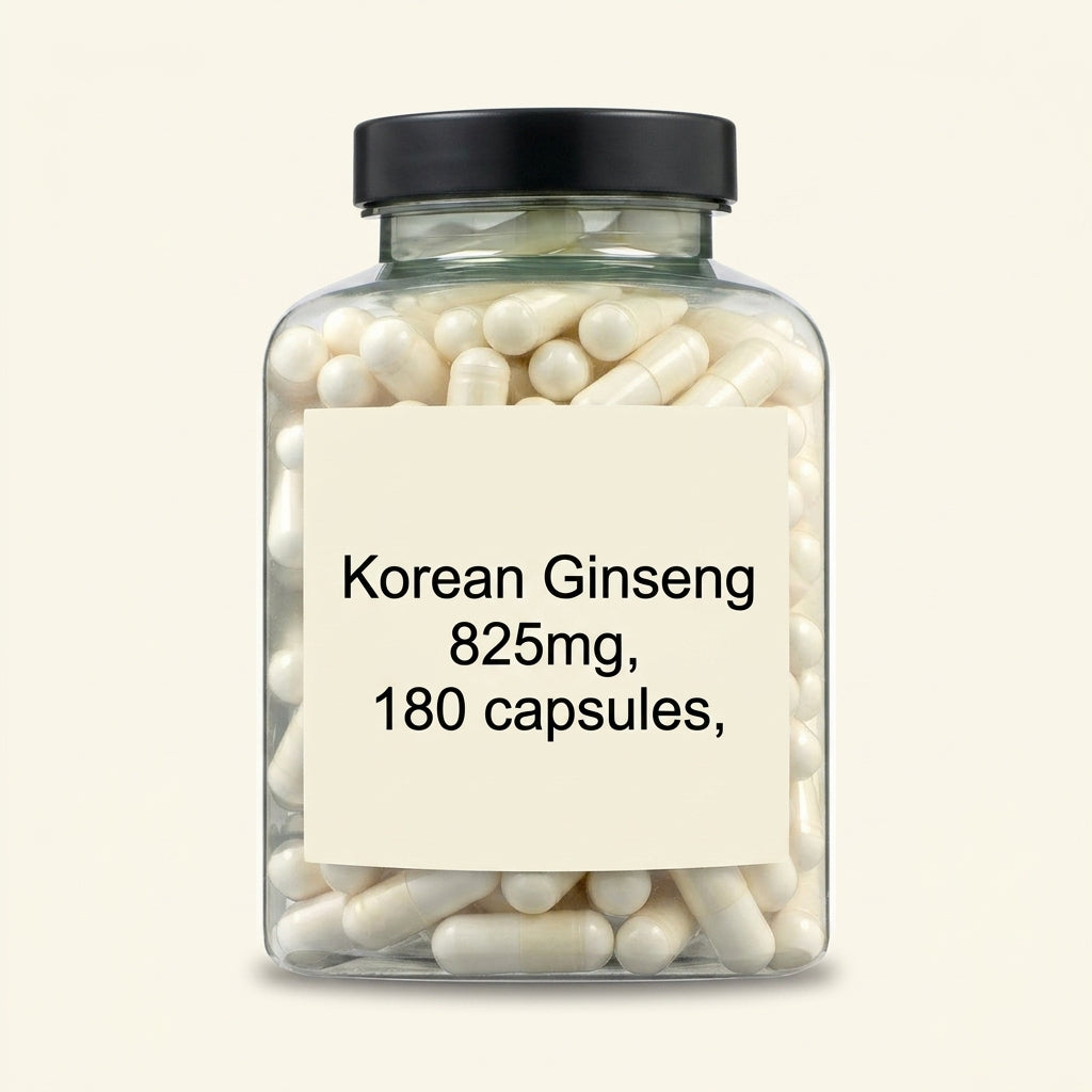 Holland & Barrett Korean Ginseng 180 Capsules, UK version