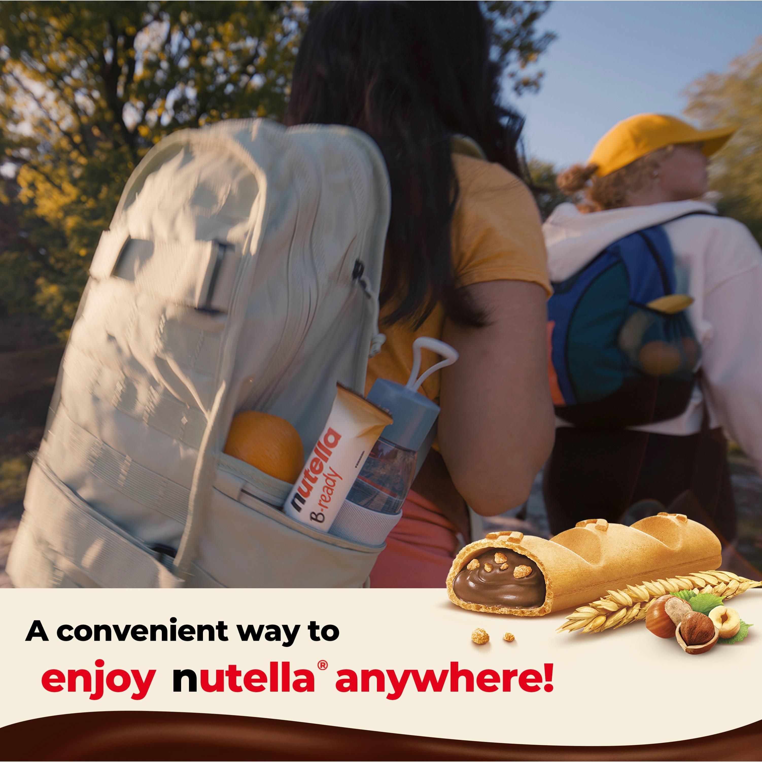 Nutella B-ready snack bars multipack 6x22g (British brand)