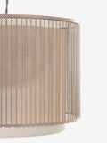 Gold Jada easy fit lamp shade with laser-cut design - British product
