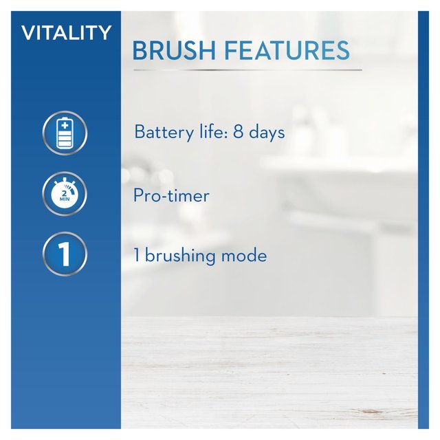 Oral-B Vitality Plus White & Clean Electric Rechargeable Toothbrush GOODS M&S   