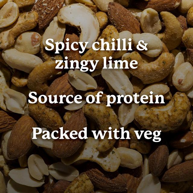 Graze Protein Chilli & Lime Vegan Mixed Nuts Snack   38g GOODS M&S   