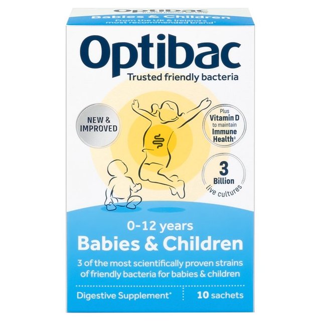 Optibac Probiotics Babies & Children 10 Sachets   10 per pack