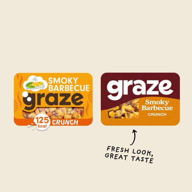 Graze Vegan BBQ Crunchy Mixed Snacks   28g GOODS M&S   