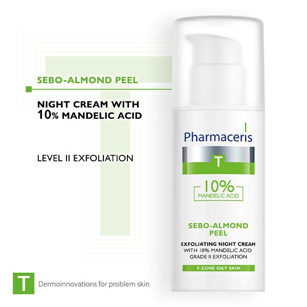 Pharmaceris T Sebo Almond Peel 10% Night Cream GOODS Superdrug   