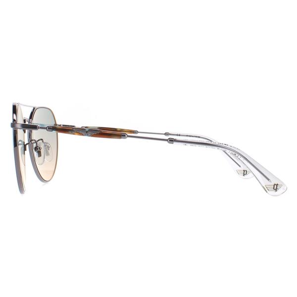 Police aviator sunglasses silver metal frame (British brand)