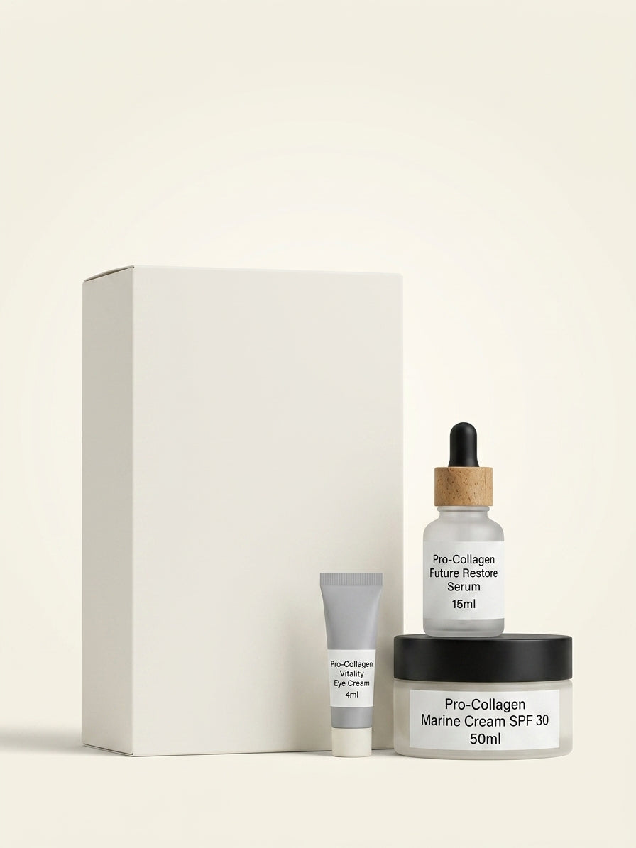 ELEMIS ProCollagen Revitalise Rejuvenate Routine skincare set, imported from the UK