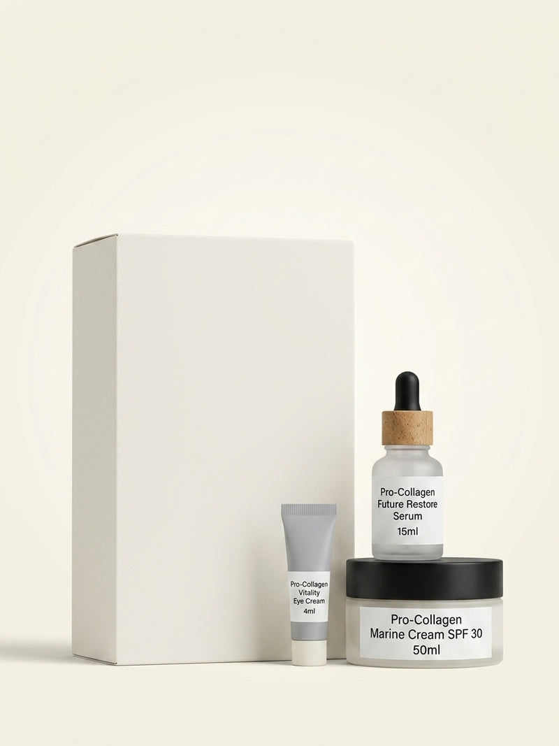 ELEMIS ProCollagen Revitalise Rejuvenate Routine skincare set, imported from the UK