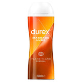 Durex 2 in 1 Massage Ylang Ylang Lube Water Based   200ml GOODS M&S   