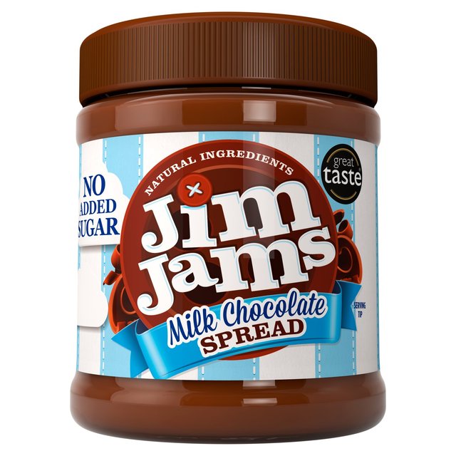 JimJams No Added Sugar Milk Chocolate Spread   350g GOODS M&S   