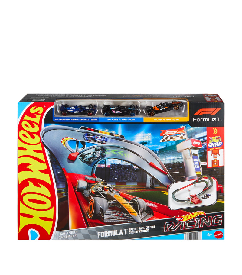 Hot Wheels Racing Sprint Race Circuit Set with track and 3 cars, UK version
