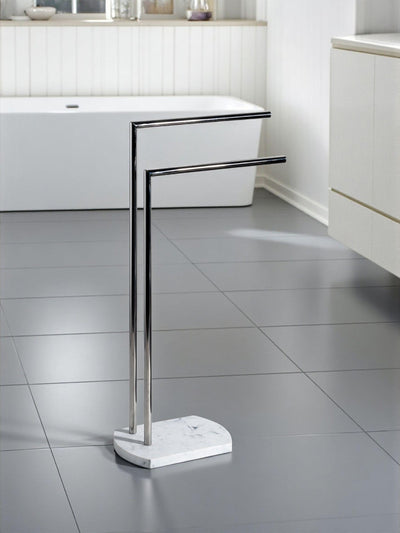Neste Showerdrape hvit Octavia frittstående håndklestativ - dusjtilbehør - 82 cm høyde - Kjøp online på McGrocer
