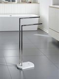 Showerdrape Grey Octavia Freestanding Bathroom Towel Stand 82cm