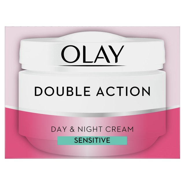 Olay Double Action Sensitive Moisturiser Day Cream   50ml GOODS M&S   