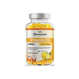 Pharmanostix Vitamin D3 gummies 1000iu 60 count lemon flavour (British brand)