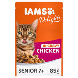 Iams Delights Senior Chicken in Gravy Pouch   85g GOODS M&S   