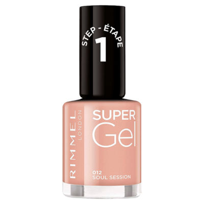 Rimmel London Super Gel Nail Polish 012 Soul Session 12ml, imported from the UK