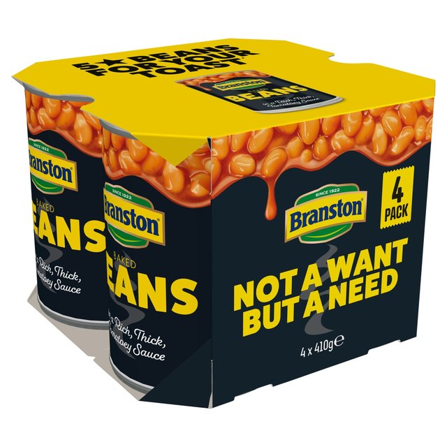 Branston Baked Beans   4 x 410g GOODS M&S   