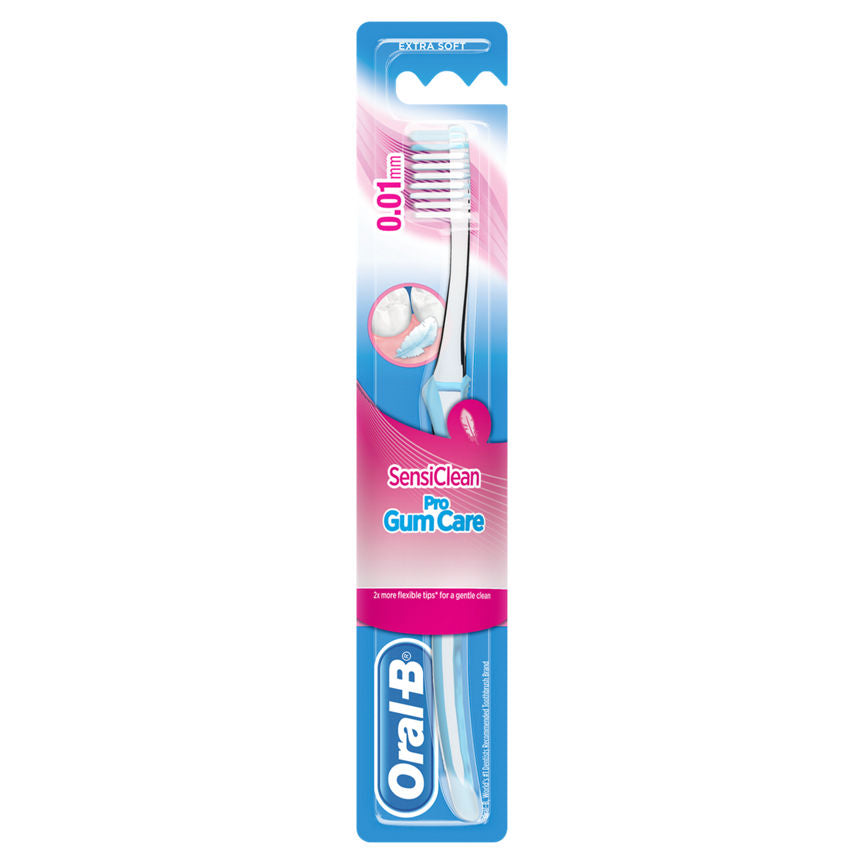 Oral-B SensiClean Pro Gum Care Manual Toothbrush Extra Soft 35 GOODS ASDA   