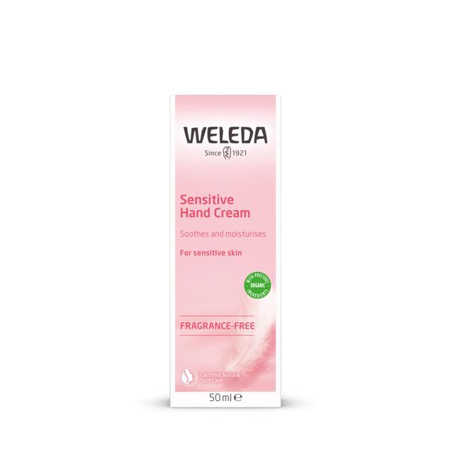 Weleda Natural Almond Sensitive Skin Hand Cream Vegan   50ml GOODS M&S   