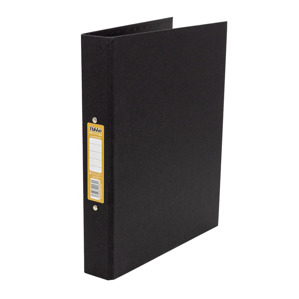 Pukka Recycled Black Ringbinder