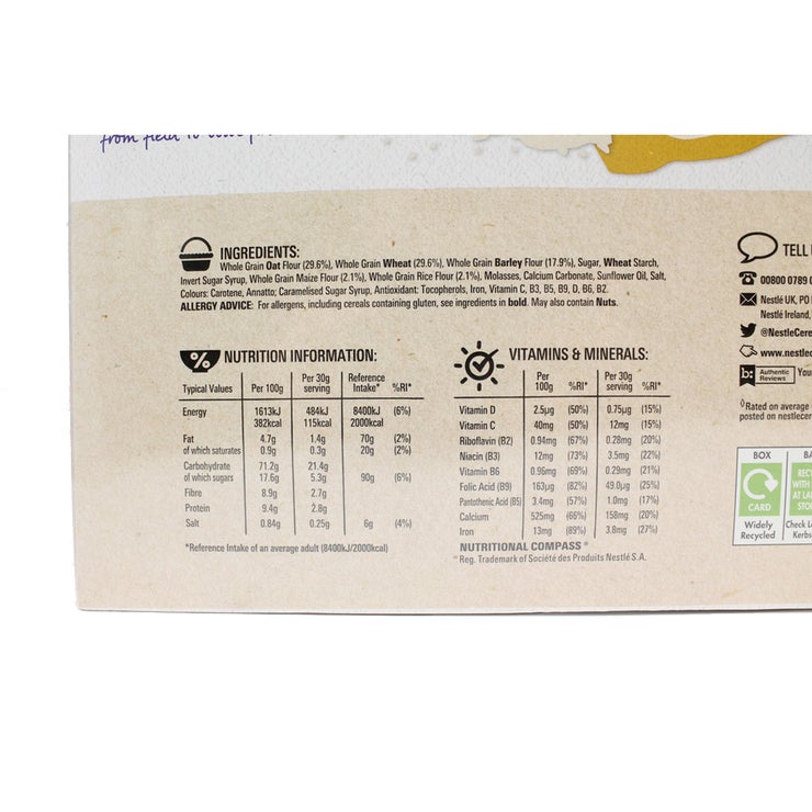 Nestle Cheerios whole grain cereal 2 x 600g, imported from the UK