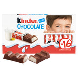 Kinder Milk Chocolate Small Snack Bars Multipack 16x