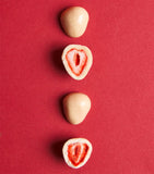 Harrods white chocolate strawberries 225g, UK version