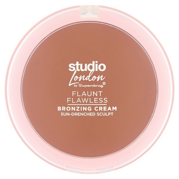 Studio London Flaunt Flawless Cream Bronzer 4 Sun-Drenched GOODS Superdrug 2  