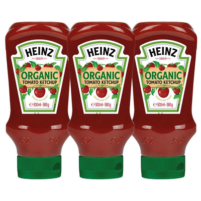 Heinz Bio Tomatenketchup 3 x 580g
