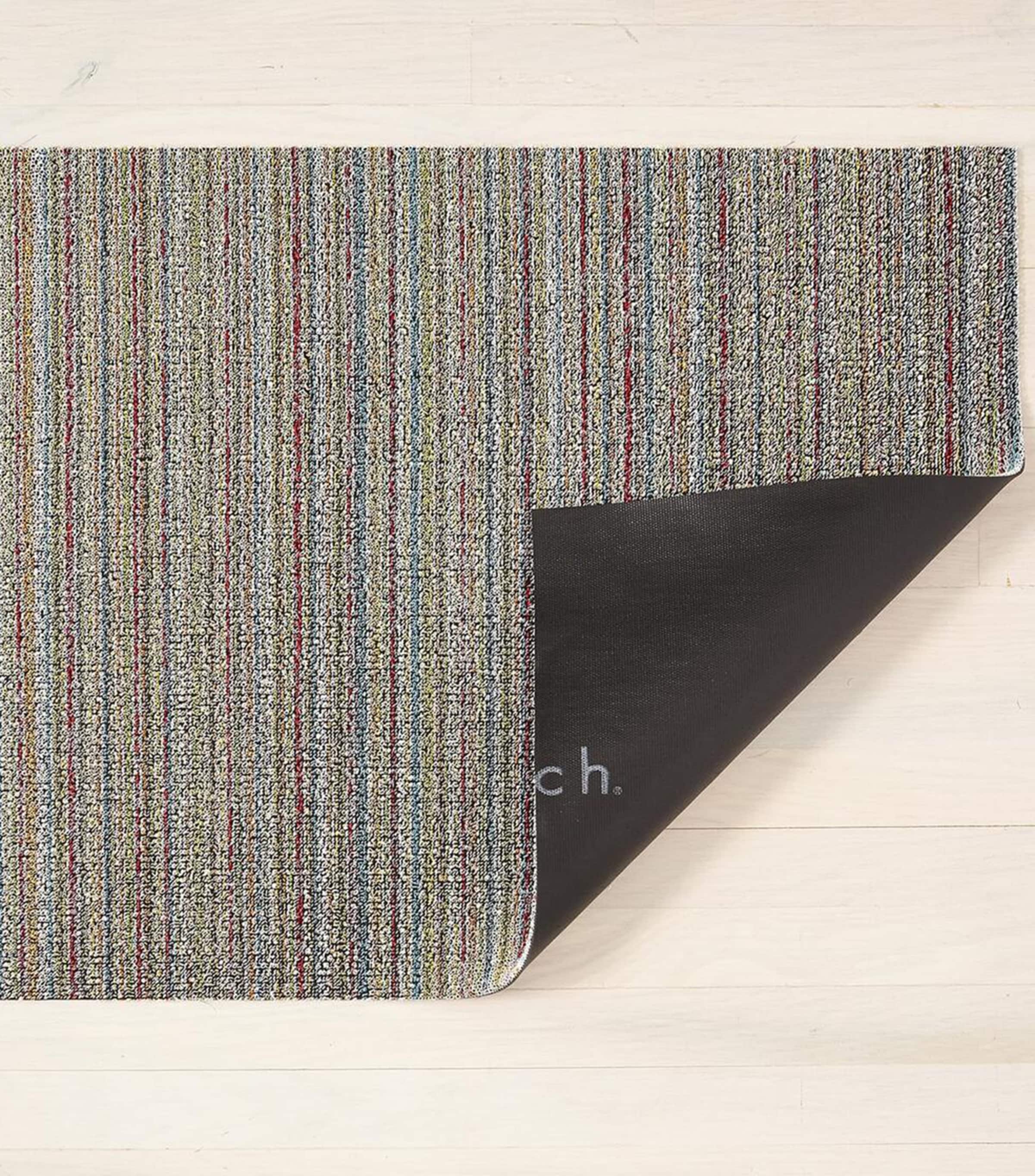 Chilewich Skinny Stripe Shag Utility Mat 61cm x 91cm - British product