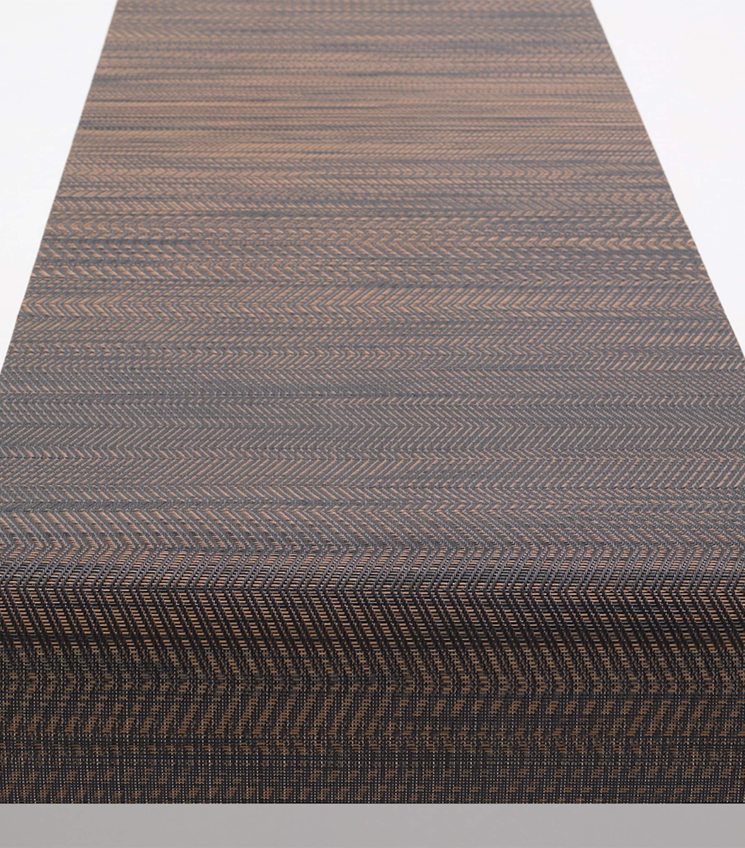 Chilewich TerraStrand Wave table runner 36cm x 183cm - British product