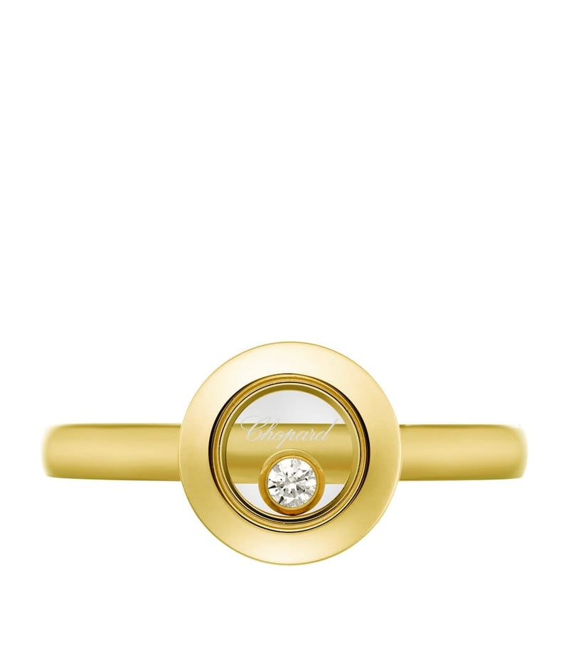 Chopard Happy Diamonds Icons ring in yellow gold, UK version