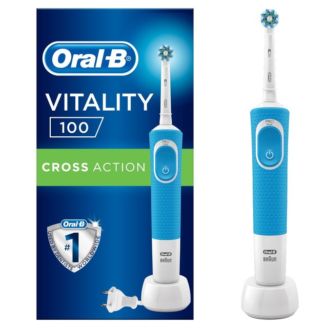 Oral-B Vitality Plus CrossAction Electric Rechargeable Toothbrush GOODS M&S   