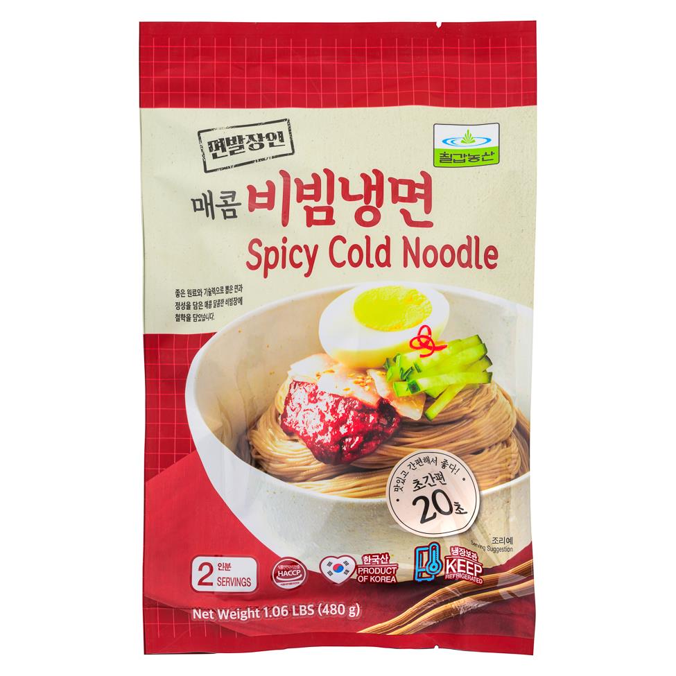 Chilkab Korean spicy cold noodle with sauce - British product
