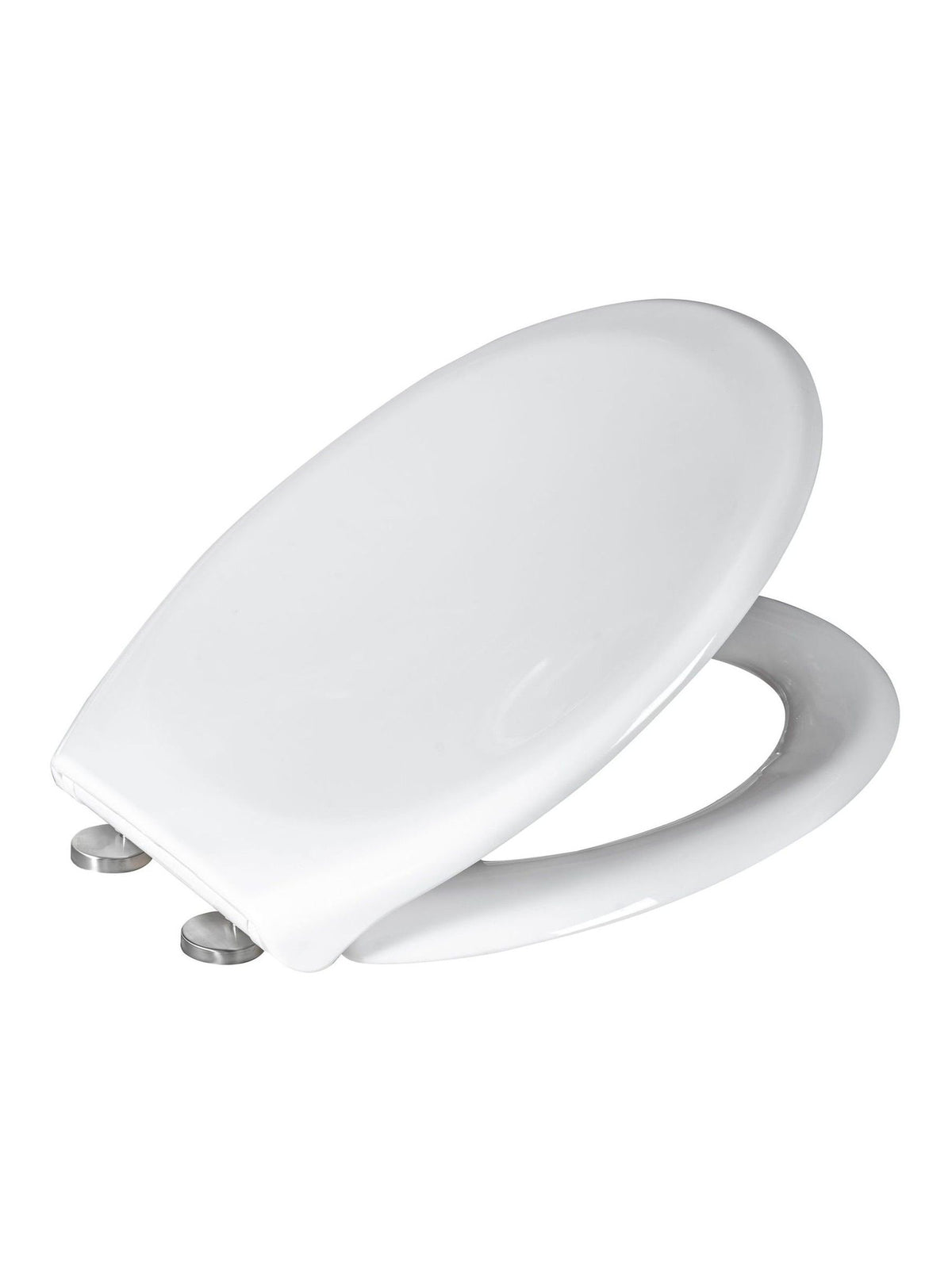 Showerdrape White Granada Soft Close One Button Release Toilet Seat